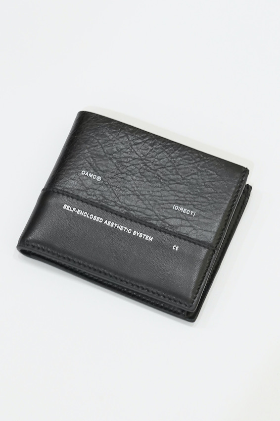 定価6.6万】OAMC コンビレザー システム ウォレット 折り財布 ロゴ