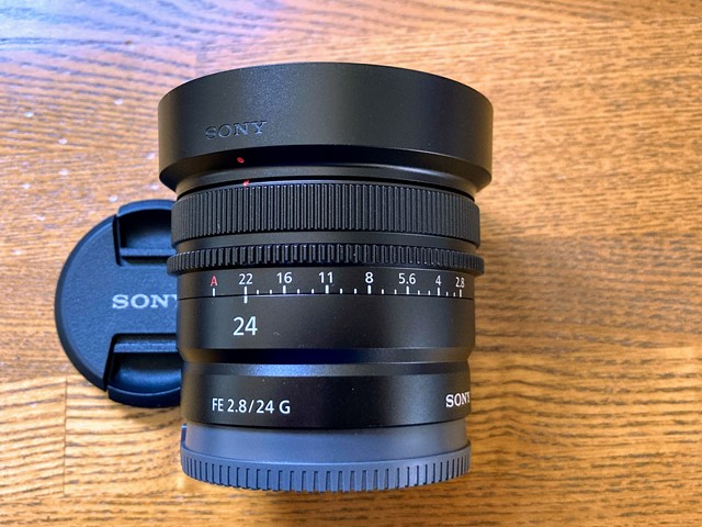 機能全部盛りなのに小さい軽い、SONY FE 24mm F2.8G SEL24F28G 機能全部盛りなのに小さい軽い、SONY FE 24mm F2.8G SEL24F28G