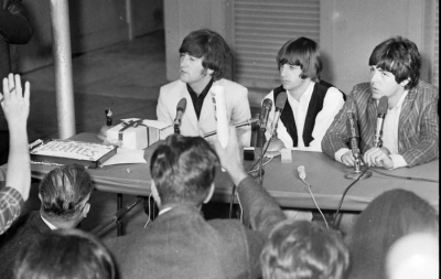 Beatles Press Conference 1965 and 1964 interview with John and Ringo at The Hollywood Bowl